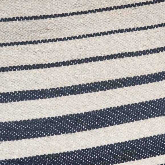 Surya Black Tan Stripe Jute Wool Cotton Kamal KML-1000 18"x38" Hanging Wall Art - Picture 7 of 16